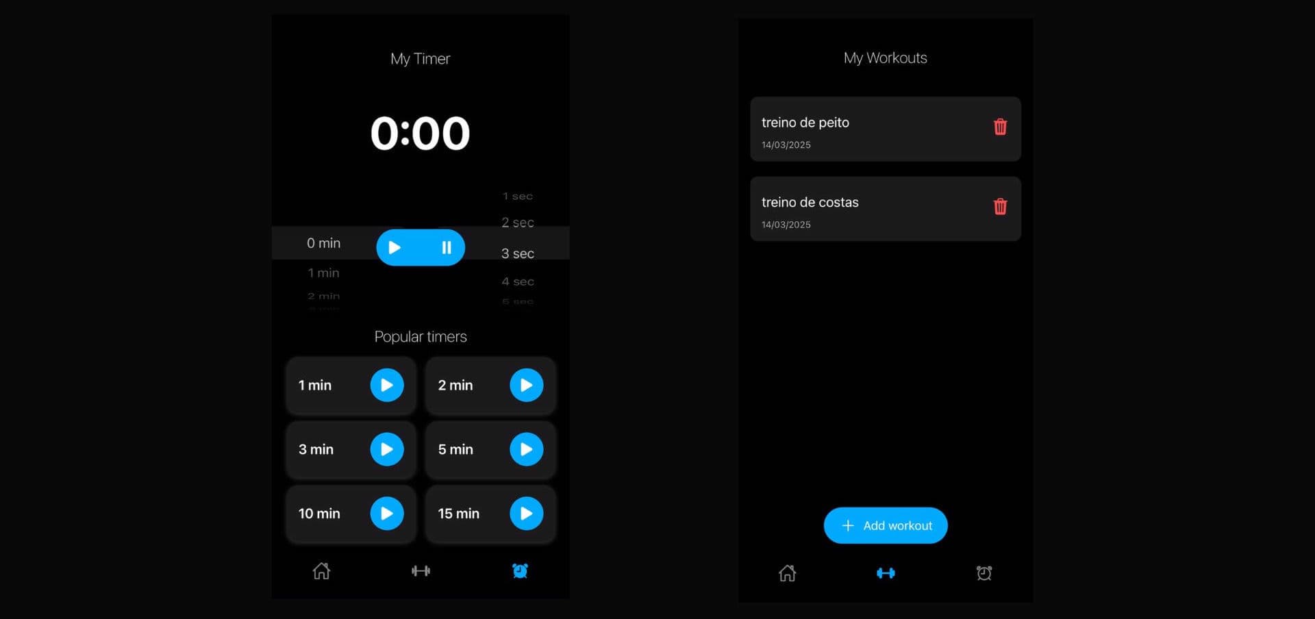 Gymtracker - Workout Management App